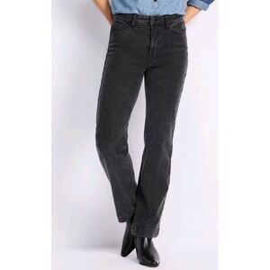 Flag‎ & Anthem Sonora Stretch Wide Leg Denim Pants Black Wash Size 16/33 NWOT